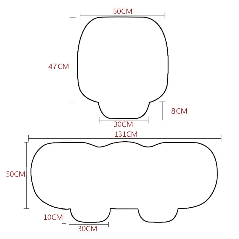 SEAMETAL Car Seat Cover Winter Warm Seat Covers Universal Interior Auto Seat Cushion Protector Mats 5-seater Car Accessories
