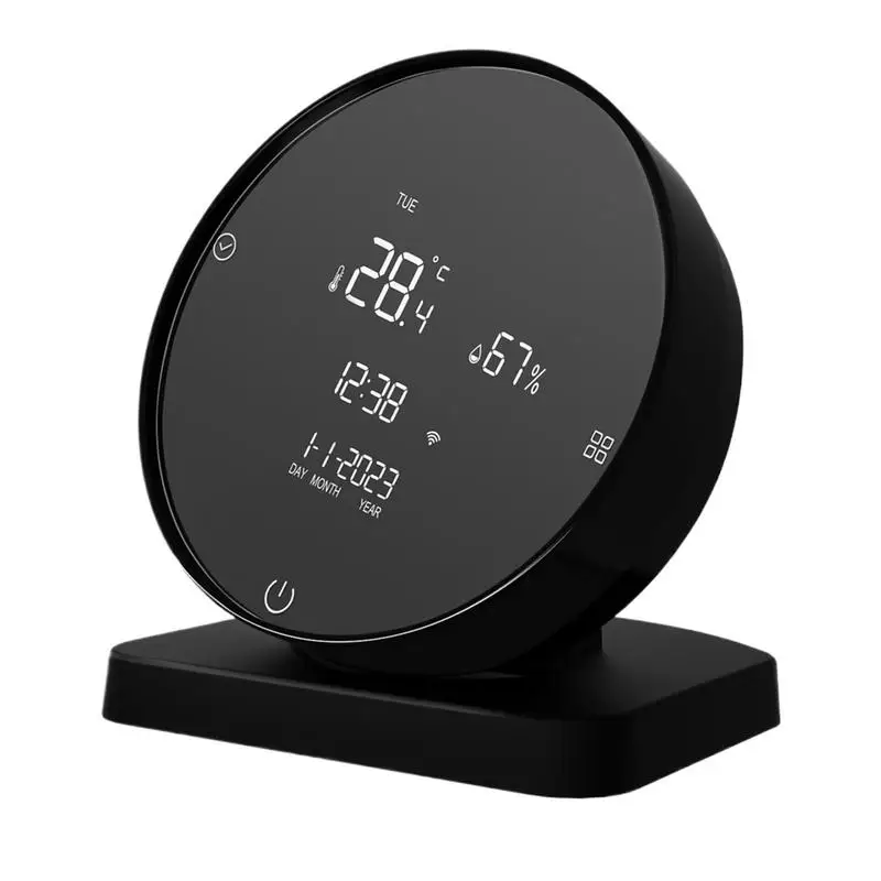 

Датчик температуры и влажности Датчик температуры в помещении Монитор влажности Дистанционное управление через приложение Цифровой датчик Wi-Fi Трековое устройство