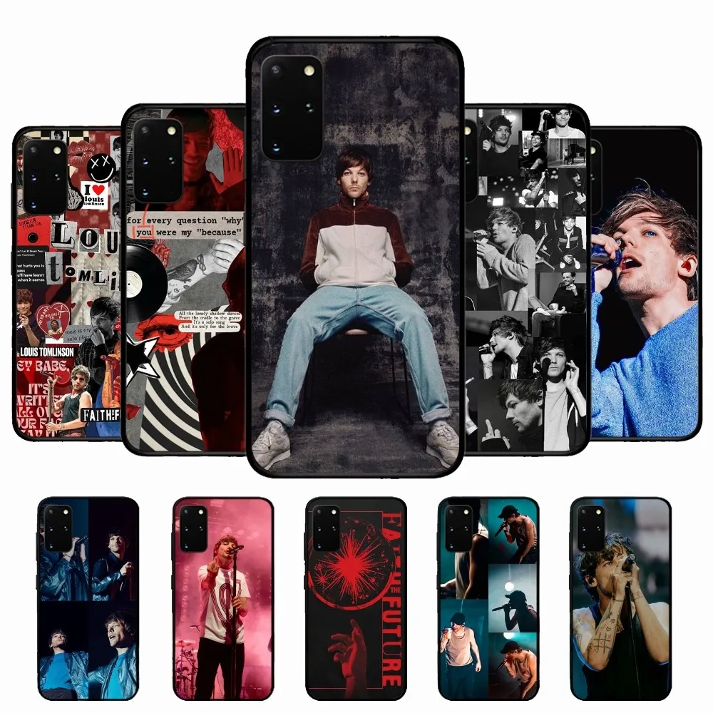 

L-Louis Singer T-Tomlinson Phone Case Silicone PC+TPU For Samsung S10 20 30 22 23 24 Plus Lite Ultra Cover