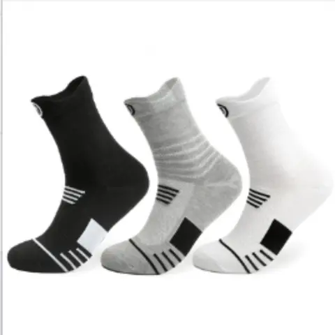 Basketball Socks Summer Towel Bottom Socks Thickened Short Tube Absorbent Breathable  Running Sports Cotton Fitness Cozy Socks