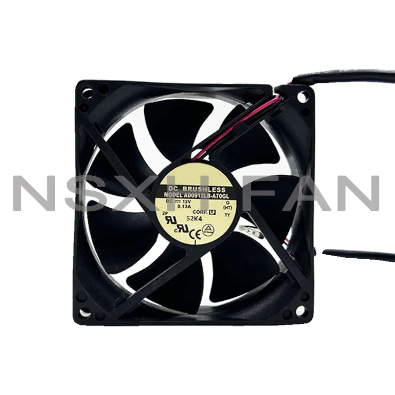 USED AD0912LB-A70GL 12V 0.13A 9025 Double Ball Bearing ATX Cooling Fan