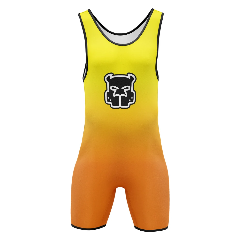 

Классический борцовский костюм-синглет, мужской комбинезон для тренировок в тренажерном зале, триатлон, фристайл, борцовский костюм, эластичный боксерский костюм без рукавов