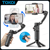 Portable Mobile Phone Stabilizer Smartphone Stand Holder Handheld 3-Axis Gimbal with Tripod Support for iPhone 15 14 13 Pro Max