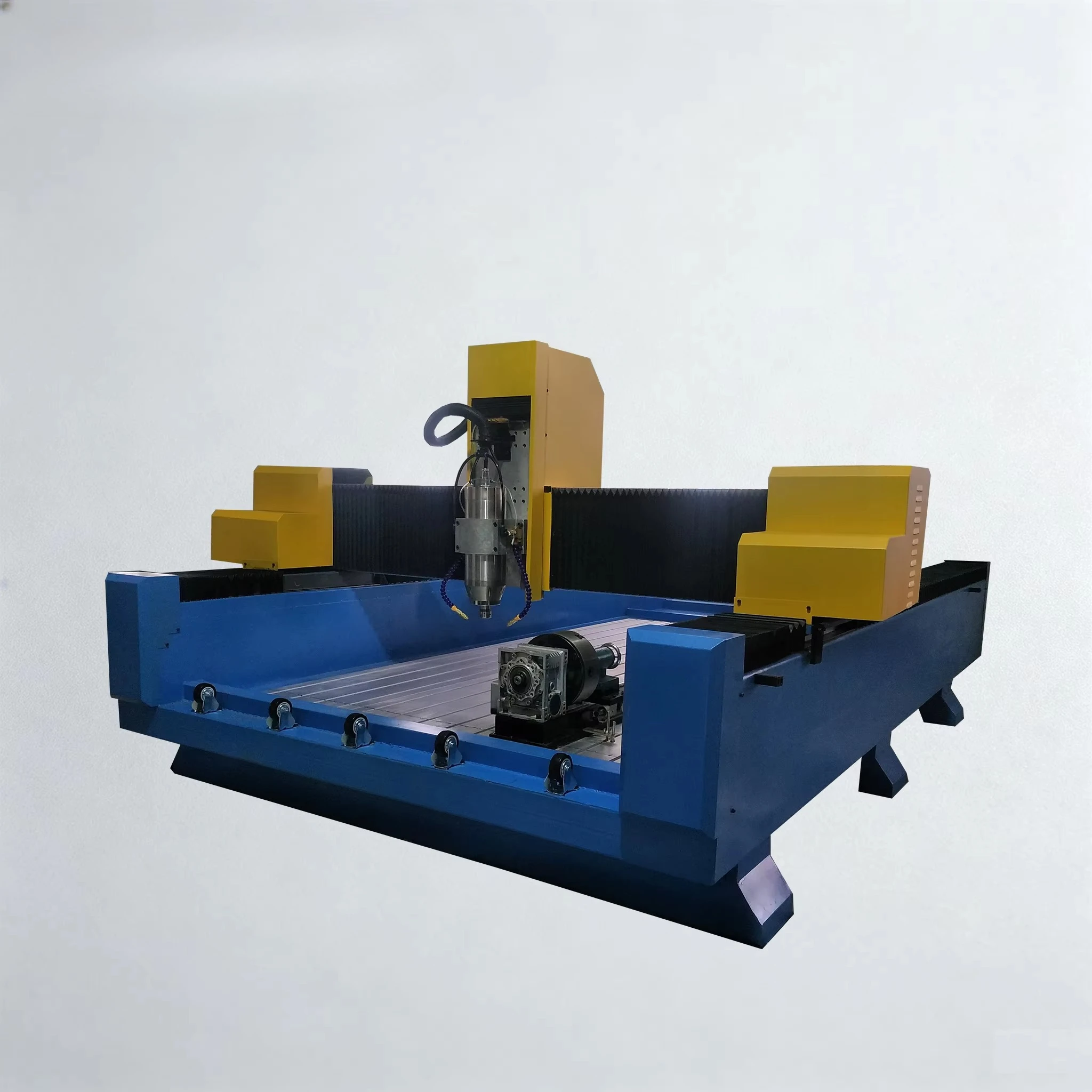 Water Cooled 5.5kw Spindle Stone Engraving Machine 1325 1530 Marble Granite CNC Router CNC Milling Machine