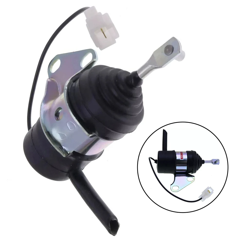 Fuel Shut Solenoid 6670776 Metal Tie Rod For Bobcat E16 For E08 For E10 323 453 463 MT50 For Excavator For Loader Engine Repair