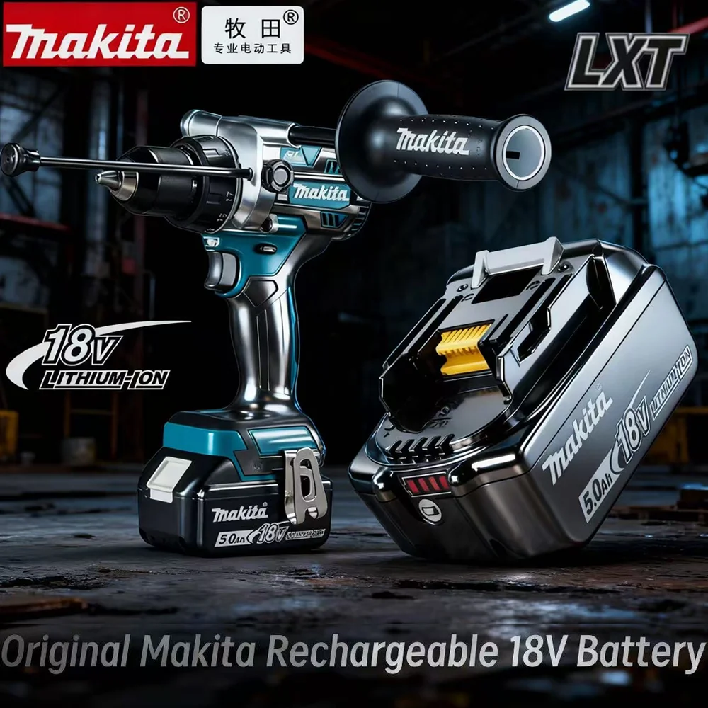 

✄ Original Makita battery 18V 5.0Ah rechargeable lithium battery replacing Makita 18V BL1830 BL1850 Makita power tool battery