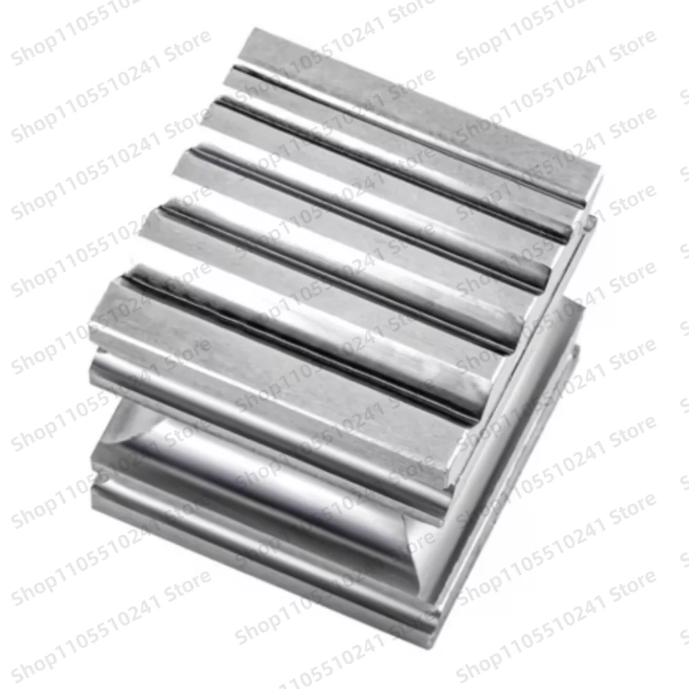 Manual Multi-Functional High Hardness Square Steel Dome Knocking Block Four-Sided Iron Channel Steel Punch Forming Tool Jewelry