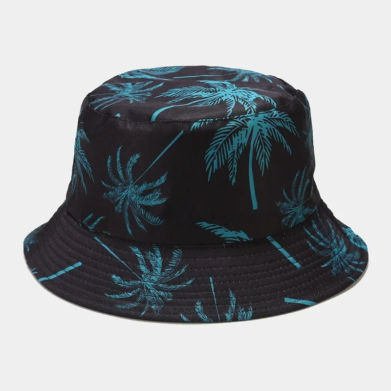 Frühling/Sommer Sonnenschutz-Hut Bob Damen Mode Bedruckter Fischerhut Unisex Anglerhut Herren Freizeit-Bucket-Hat Outdoor Casual Kappe