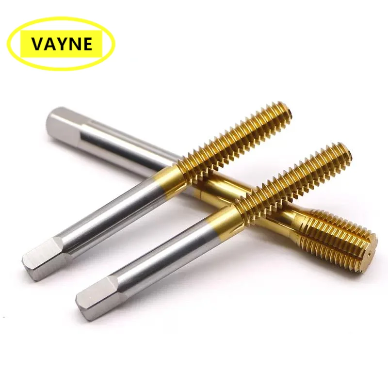 VAYNE HSSE Metric& American Fine Left Forming Tap Tin-Coating  M2M2.3M2.5M3*0.45/M4M6M8M12 UNC UNF10-24 1/4 5/16 3/8 Machine Tap