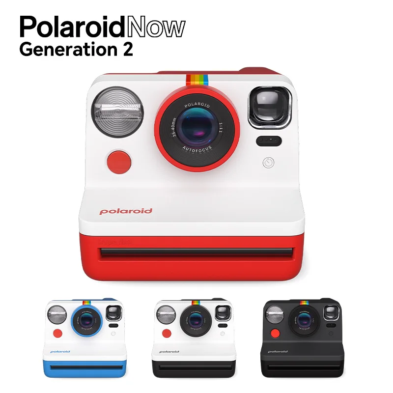 Câmera Polaroid Bluetooth Conectada, 2ª Geração I-Type Filme Instantâneo, App Controlado, Agora