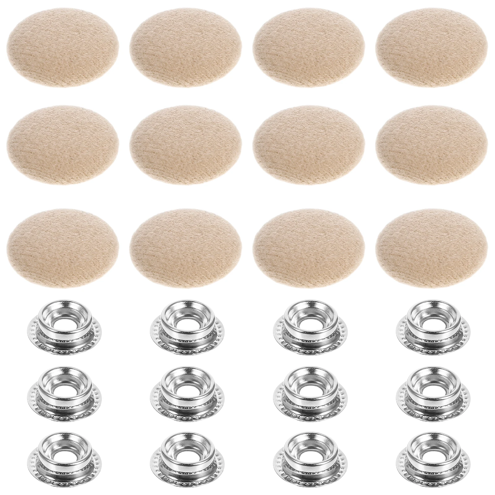

12 Sets Car Ceiling Repair Nails Snap Rivets Retainer Plastic Buckle Roof Interior Parts Cloth Fixing Automotive Black Felt