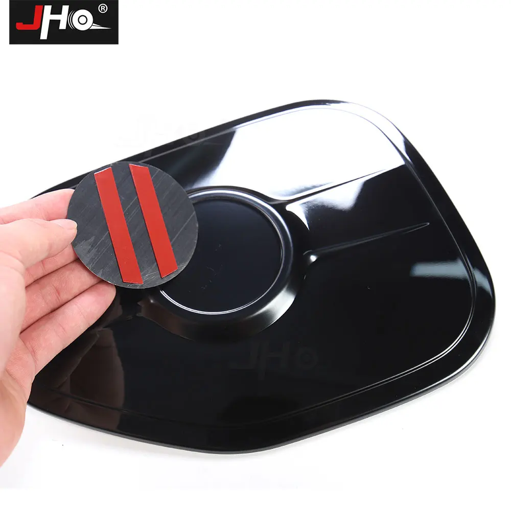 JHO Front Charging Port Cap Trim Cover Fit for 2021 2022 Mustang Mach-E Exterior Accessories