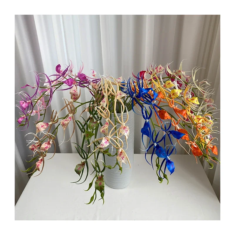 

cheap wholesale artificial flowers long branch spider orchid artificialflowers dekoration