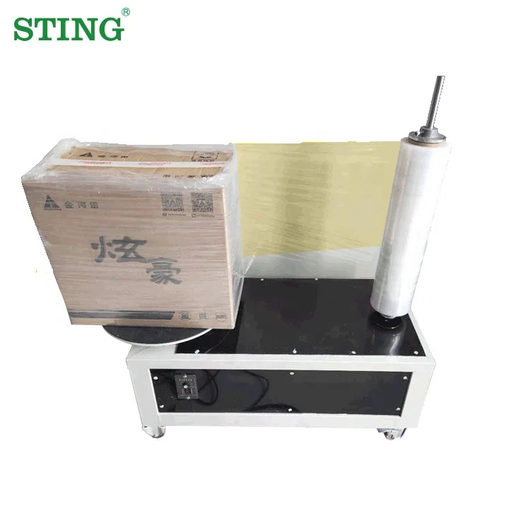 Automatic Airport Luggage Stretch Film Pallet Wrapping Machine