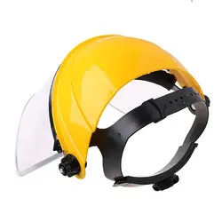 Clear Full Face Shield Safety Helmet Visor Mask For Automotive Construction