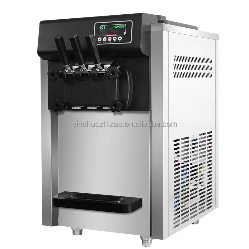 

top quality ice cream soft cheap price 3 favors homemade commercial restaurant serve ice cream machine