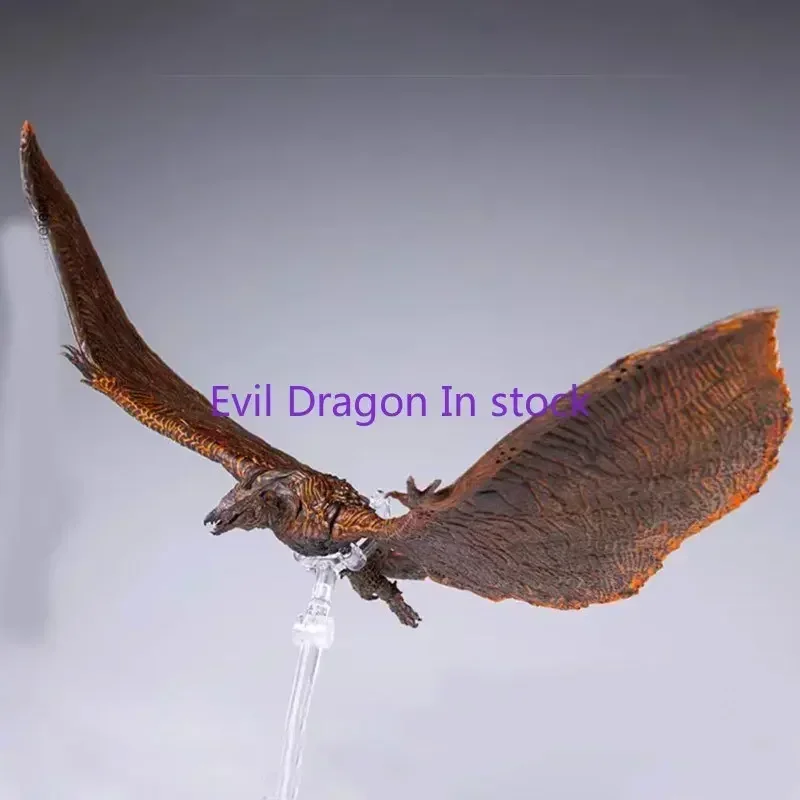 Em Estoque Hiya Brinquedos Originais Godzilla Rei Dos Monstros Rodan Filho De Fogo Figura De Azione Brinquedo Colezione Presente