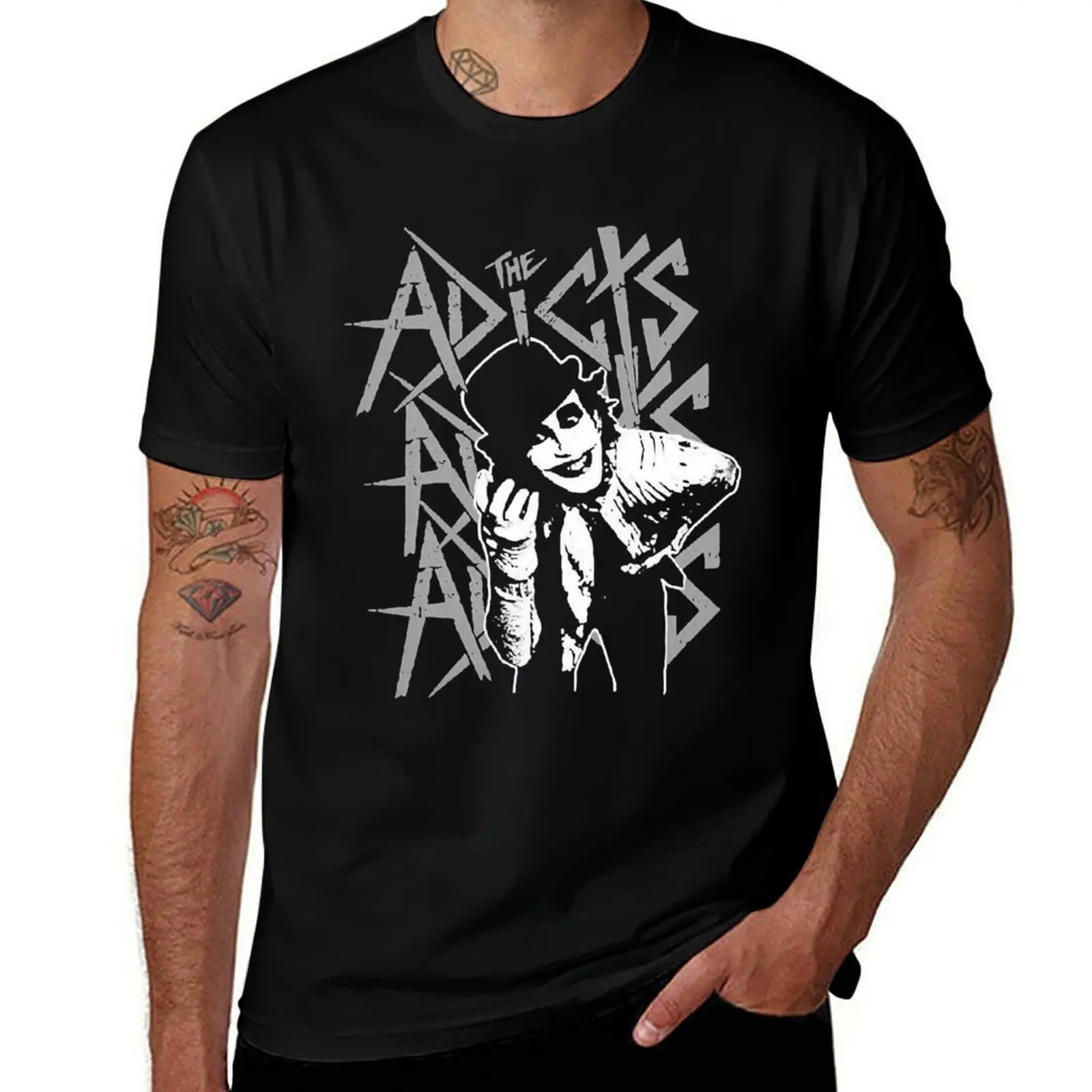 

The Adicts Band - British punk band T-Shirt graphic t shirts for man t shirts for man pack cotton T-shirt