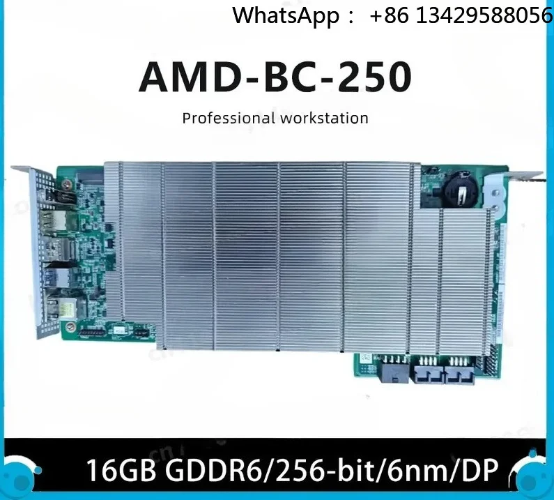 For AMD BC250 Graphics Card 16GB GDDR6 256Bit GPU Video Card Brand New Single Card For Desktop PC