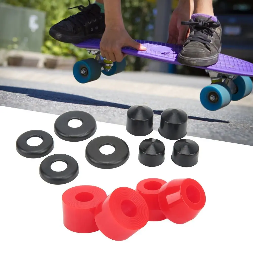 

Прочный комплект амортизаторов для скейтборда 90А, легкие демпфирующие втулки из искусственной кожи, набор втулок для скейтборда, двойной рокер
