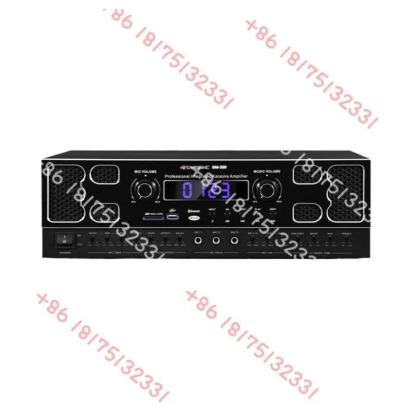 

DMSEINC DM-350HIFI Fever 2.1 Channel High Power Digital Power Amplifier Fiber Coaxial Karaoke