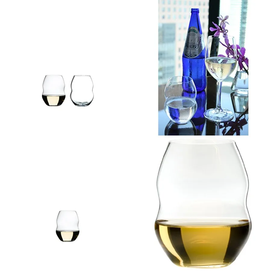 

Swirl White Wine Glasses, Set of 2