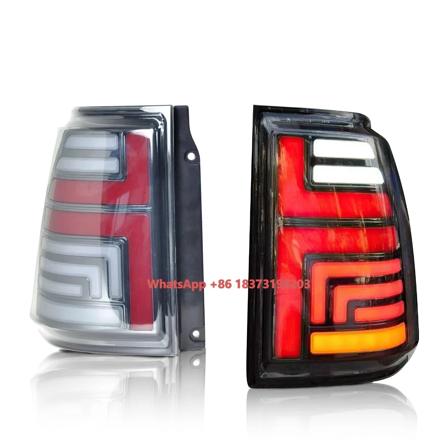 Archaic for Pajero LED Tail Lamp Sequential signal Taillights for Pajero 2006-2020 Taillights Assembly
