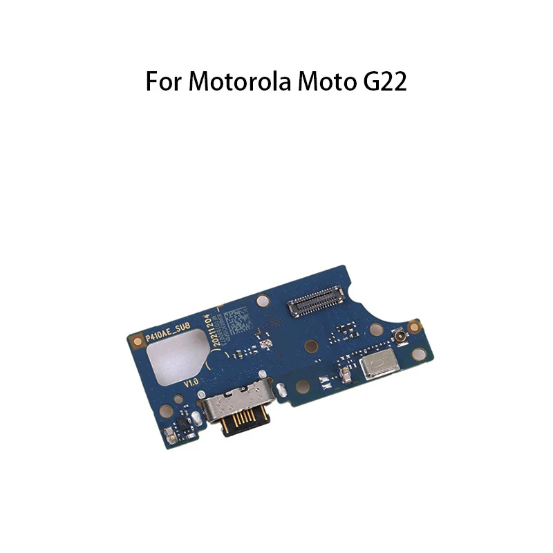 orig USB Charge Port Jack Dock Connector Charging Board Flex Cable For Motorola Moto G22