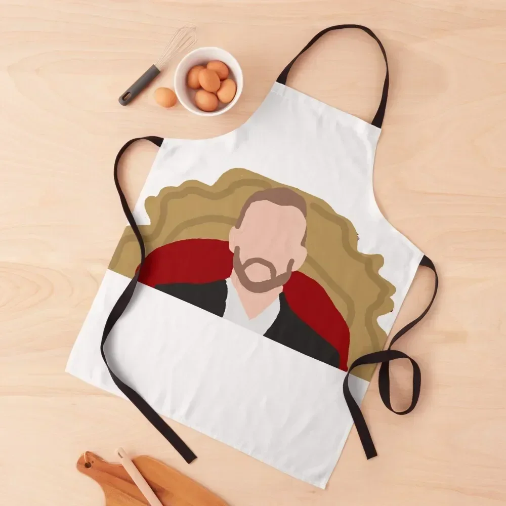 

Taskmaster Alex Horne Drawn Apron Kitchen For Women chef for man Kitchen Things For Home christmas kitchen cloths Apron