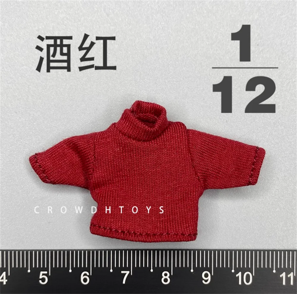 مقياس 1/12th تصميم الأزياء قصيرة الأكمام سترة قمم متعدد الألوان الخيار اللعب نموذج ل 6 "الروح دمية عمل جمع DIY بها بنفسك