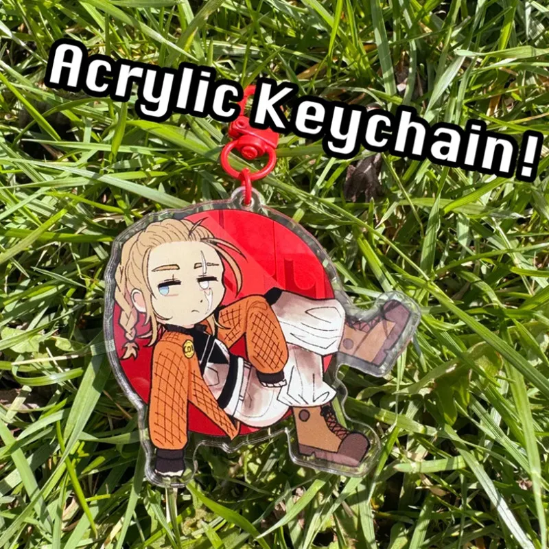Iron Lung Captain Ava Keychain - Cute Acrylic Character Charm - Game Merchandise Pendant for Backpack Gift
