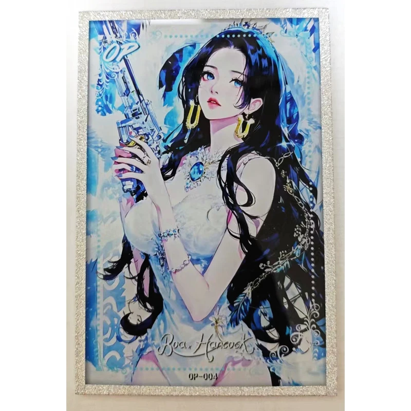 애니메이션 여신 이야기 OP 시리즈 카드 보아 핸콕 니코 로빈 나미 시라호시 컬렉션 카드 생일 선물 어린이 장난감