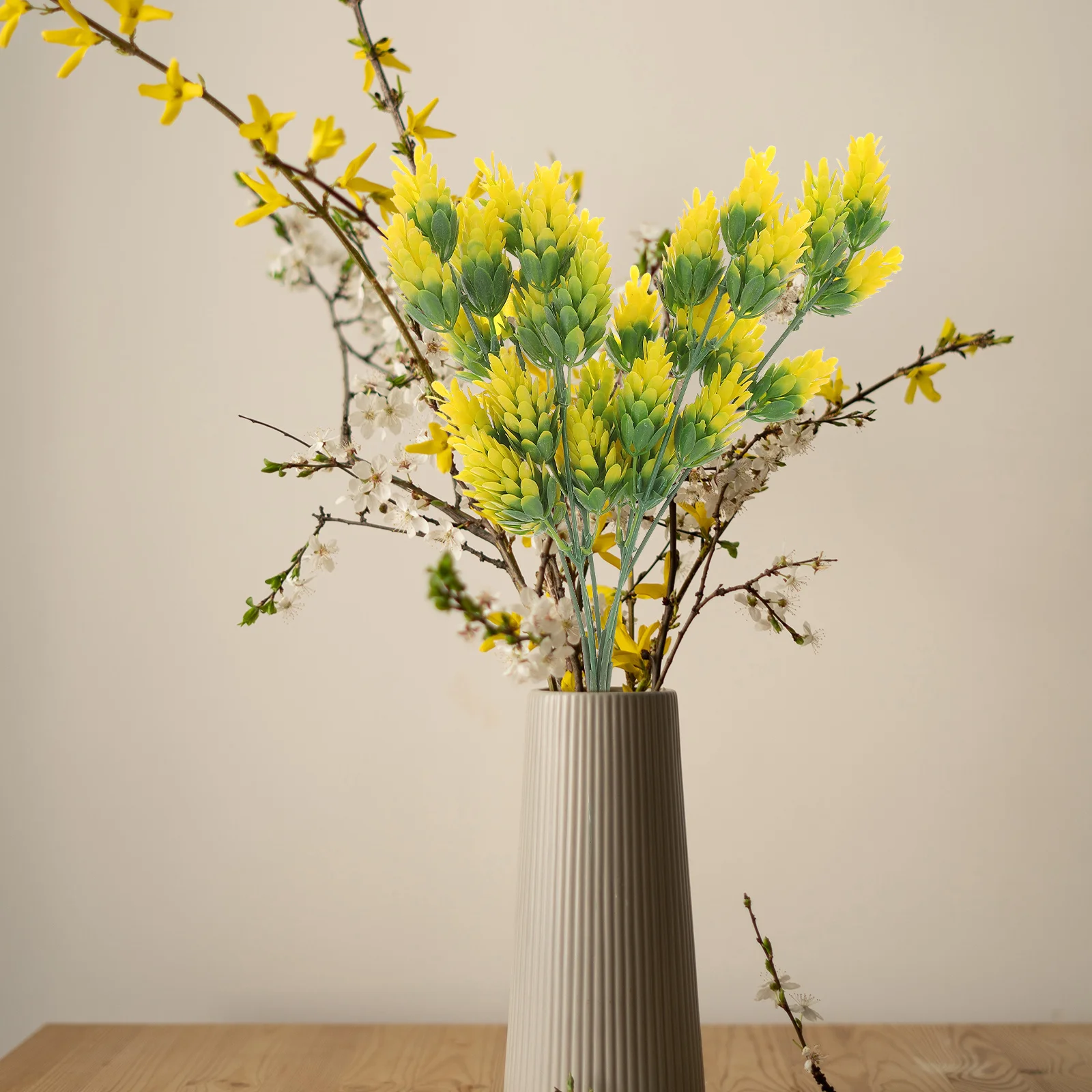 

1pc Simulated Green Plants Realistic Bamboo Leaf Decor For Home Wedding Party Office Artificial Plant Arrangement Supplies