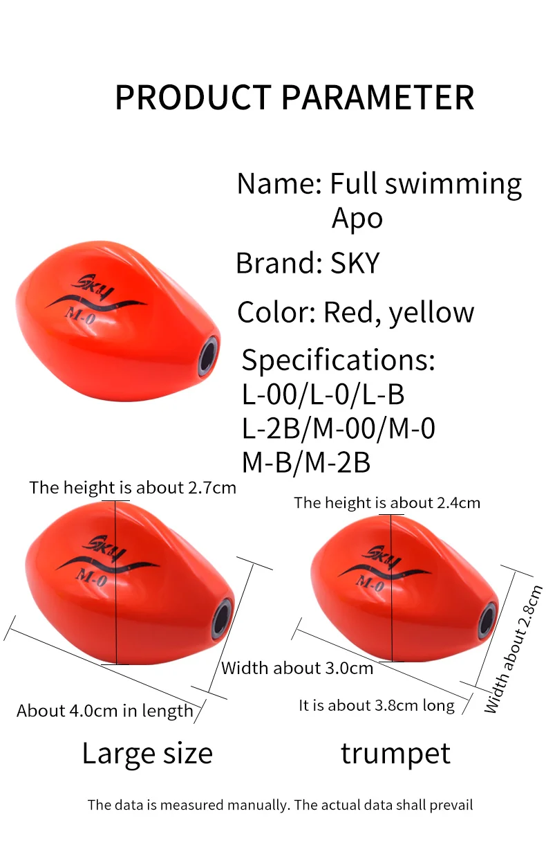 ZYZHE Vollständiger Schwimm-Angelboje Abo Moving Bobber Anti-Kollisions-ABS-Meeresangelboje für Salzwasser und Süßwasser – Detail 2