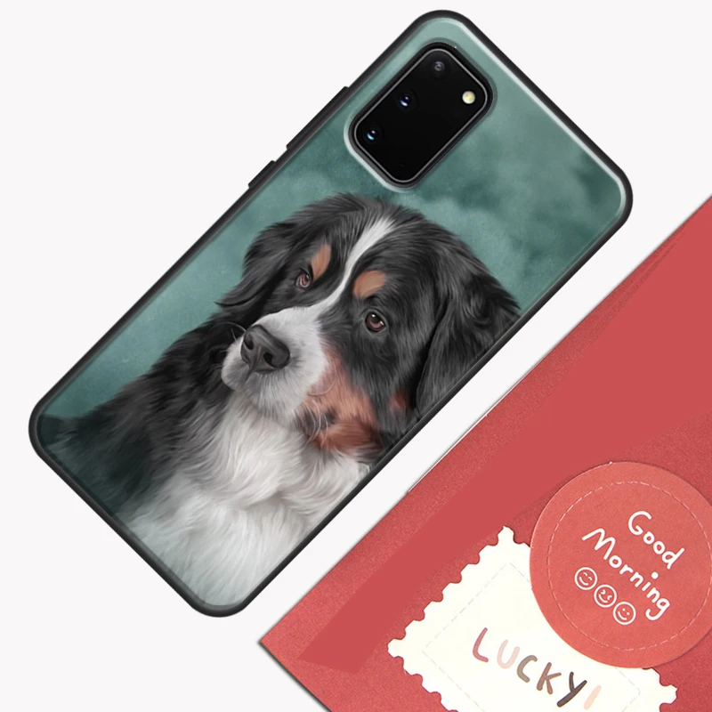 Funny Bernese Mountain Dog Phone Case For Samsung Galaxy S23 S26 Ultra S20 S21 S22 S24 S25 Plus S10 S25 FE Cover Shell - view 4