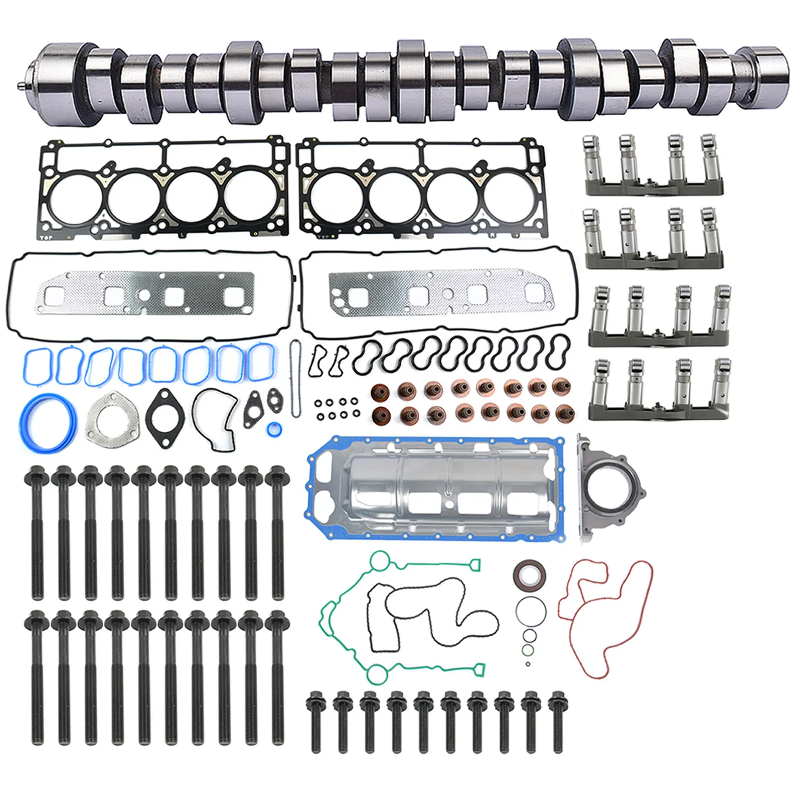 Camshaft Cylinder Head Gasket Set For Jeep Grand Cherokee Dodge Charger