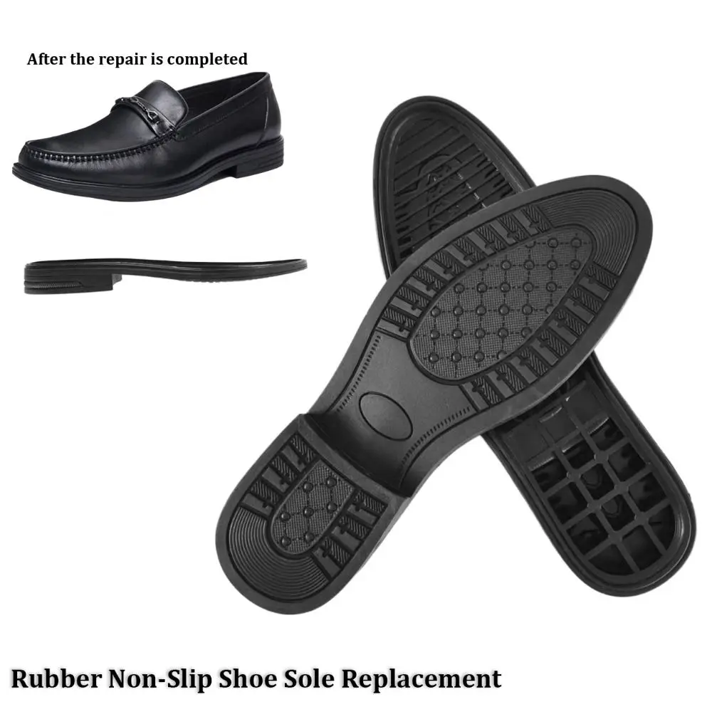 

Резиновая кожаная подошва для обуви, сделай сам, износостойкая сменная подошва для обуви, нескользящая кожаная совместимая резиновая подошва, наклейки
