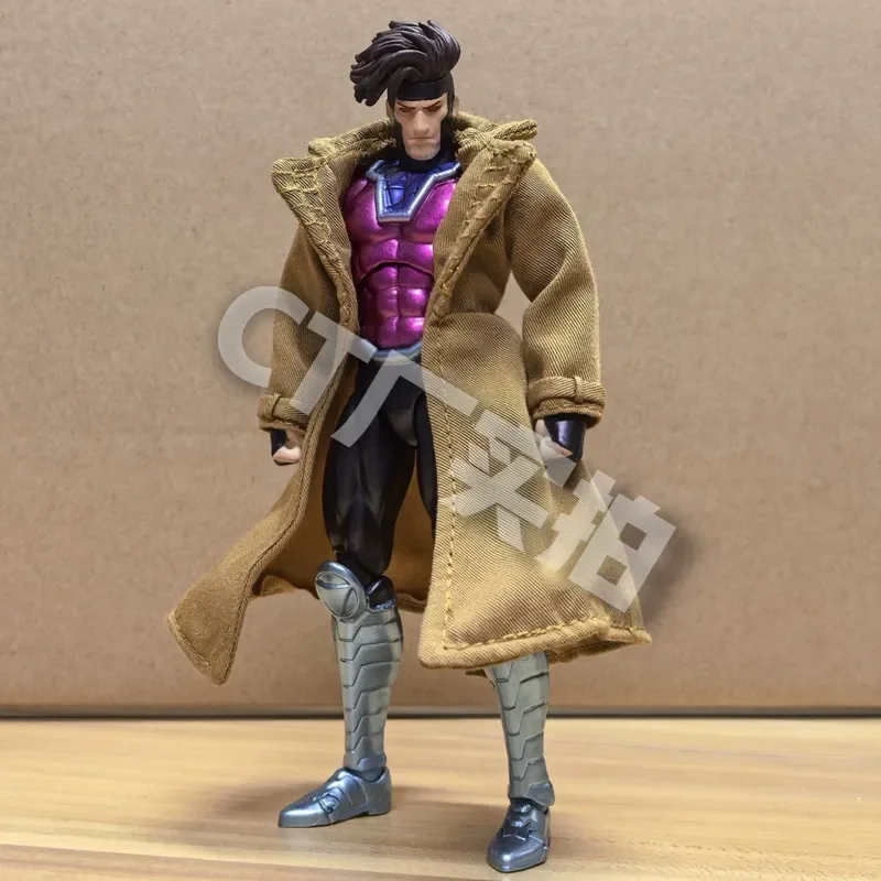 【Salto de fábrica】em estoque ct brinquedos gambit figura mafex 131 x-men wolverine shf anime figura de ação estatueta estátua modelo brinquedos presente