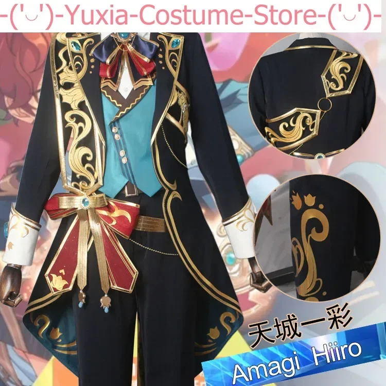 Anime Ensemble Stars 2 Amagi Hiiro Appointment Of Time Game Cos Suit Cosplay Costume Gorgeous Uniform Party Outfit Clothing