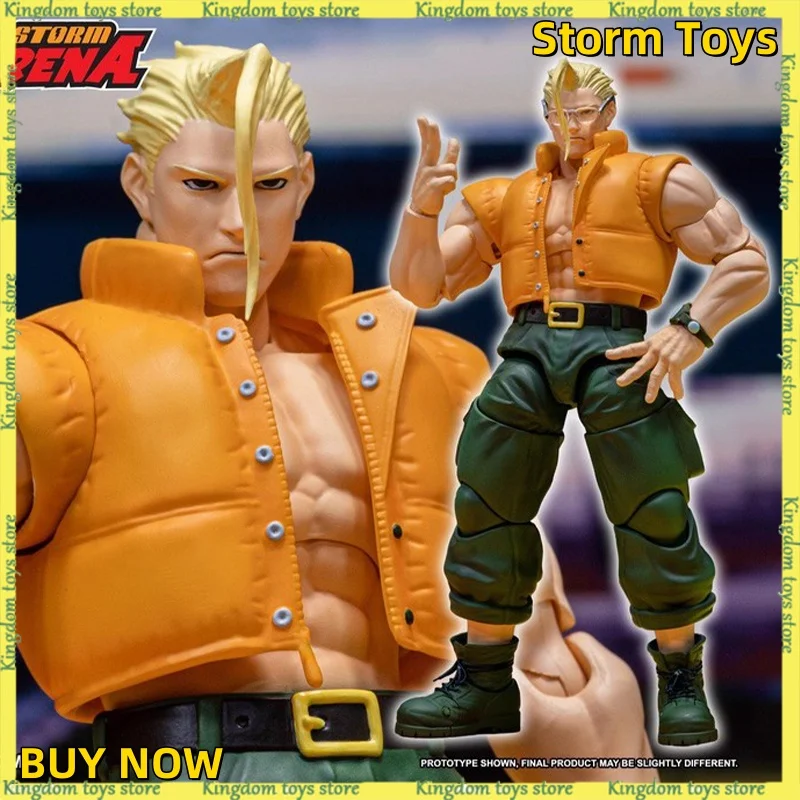 

New Original Storm Toys 1/12 Street Fighter Alpha 3‌ Charlie Nash SFSA05 Action Figures Desk Decoration Ornament Toy Gift