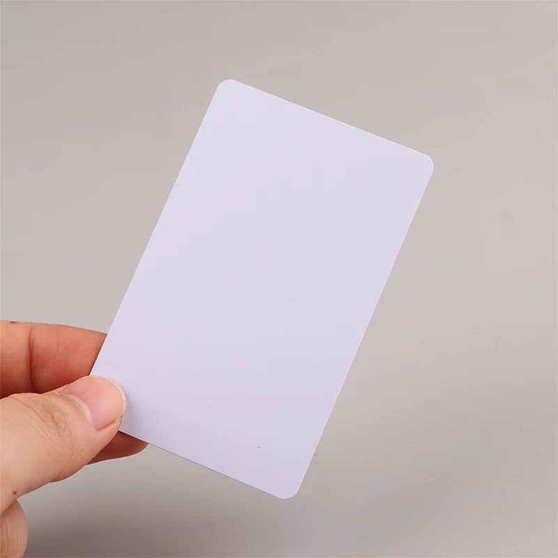 Creative Blank Matte Plastic Membership NFC Card With Non-contact Induction PVC NTAG215 Chip