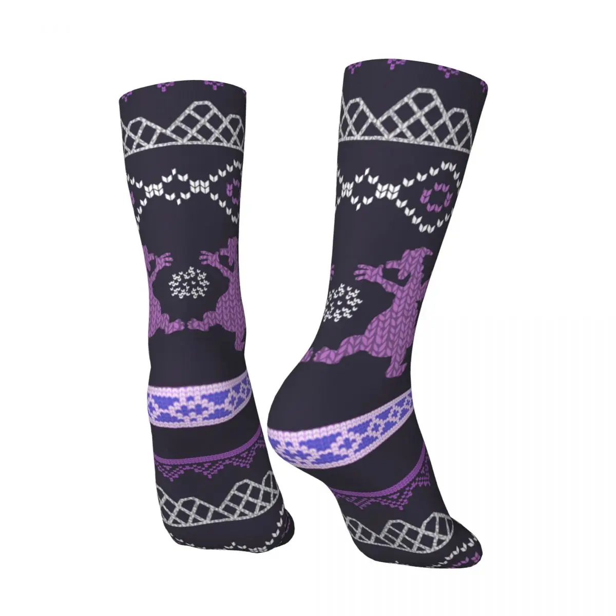 Imaginaton Dragon Socks Ugly Vintage Stockings Female Breathable Cycling Socks Spring Pattern Anti Bacterial Socks