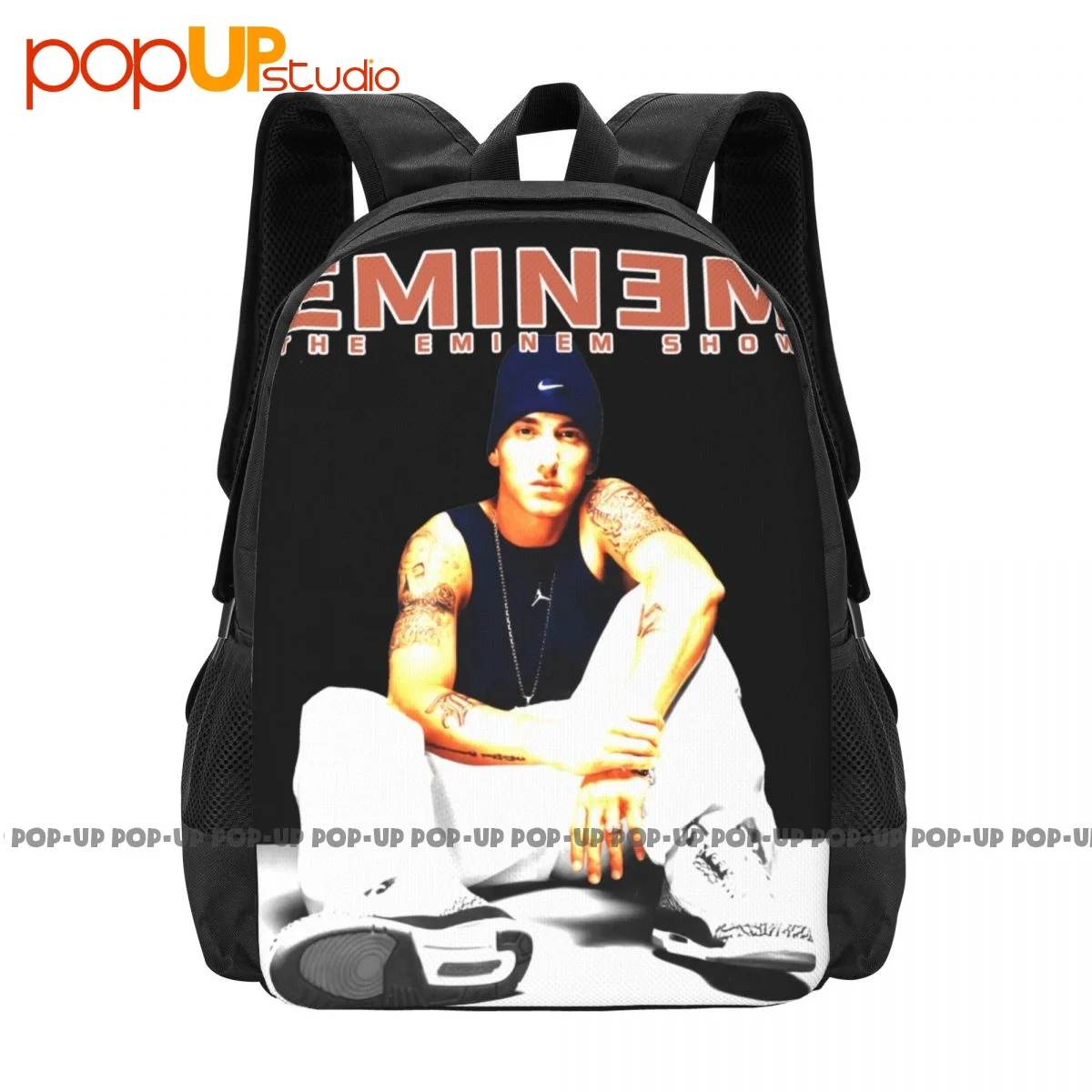 The Eminem Show Album Petite Music Rap Hip Hop Backpack Large Capacity Hot Portable Sports Bag School Sport Bag