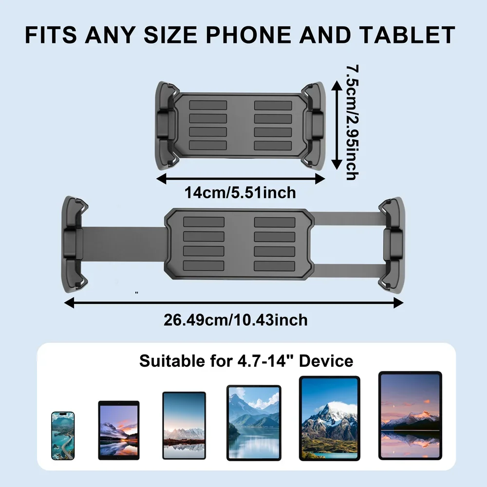 160cm podnoszone składane ramię statyw podłogowy stojak na tablet telefon żywy uchwyt wsparcie dla IPhone IPad smartfony leżak uchwyt na łóżko — zdjęcie produktu 5