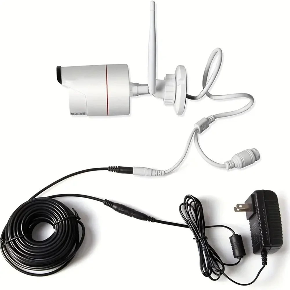 DC 12V Power Adapter Extension Cable 3M/5M/10M/15M/20M/30M CCTV Camera Extension Cable Power Adapter 5.5x2.1mm DC Plug