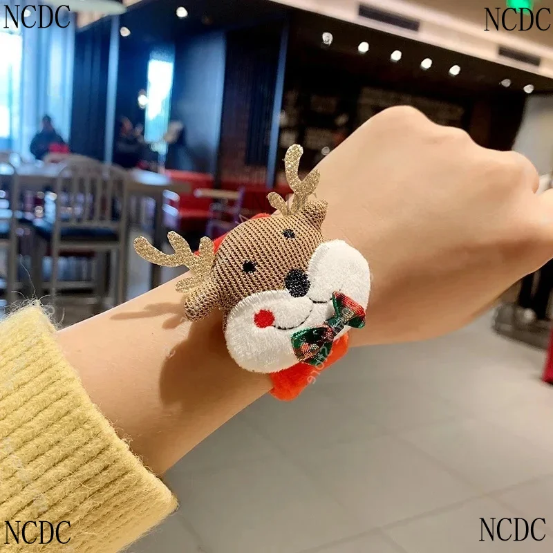 Headgear Children'S Bracelet Headband Trinket Plush Pat Ring Santa Accessories