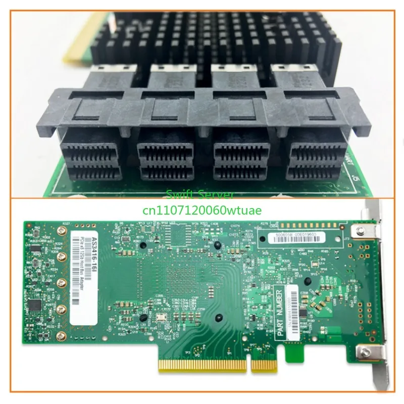 LSI 9400-16i 12Gs Tri-Mode SAS SATA NVMe HBA 16 Port IT Mode for ZFS Unraid