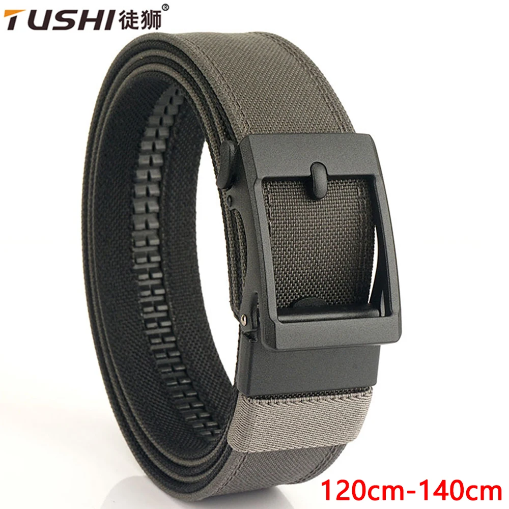 

TUSHI Army 140cm Tactical Belt Quick Release Military Airsoft Training Molle Belt Outdoor Shooting Hiking Hunting Sports Belt