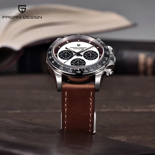 PAGANI DESIGN-Reloj clásico V2 para hombre, cronógrafo de cuarzo, de lujo, de cristal de zafiro, multifunción, de negocios, 40MM