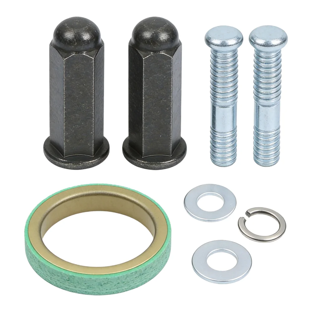 Engine for exhaust Pipe Hardware Kit with Bolts Nuts Washers and Gasket for GY6 50-150CC Scooter for atv for kart and Moped for